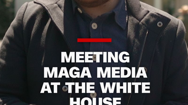 Meeting MAGA media at the White House