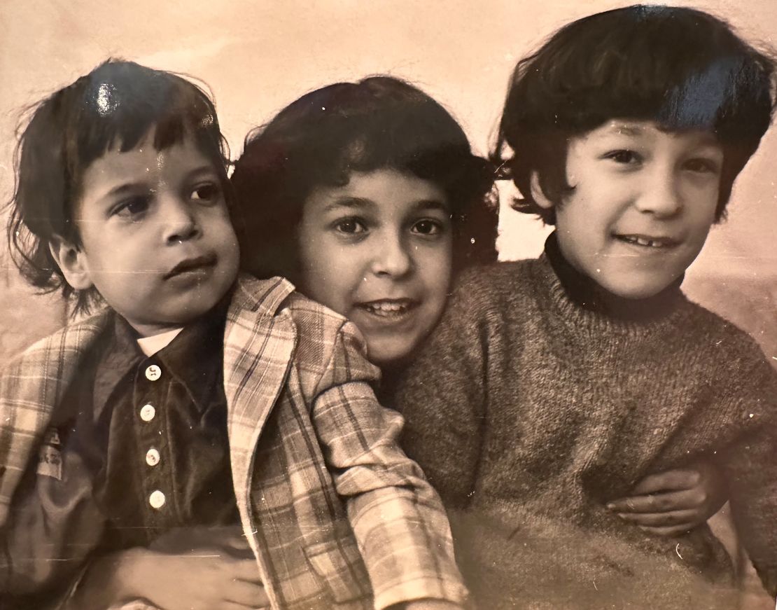 From left: David, Alicia and Mario Meneses.
