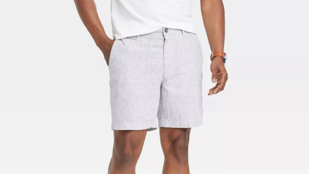 mens shorts grey target shorts