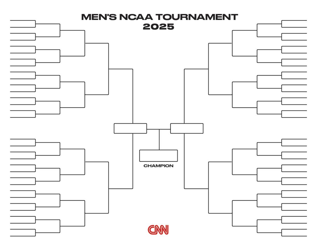 Printable March Madness bracket: NCAA men’s and women’s tournaments