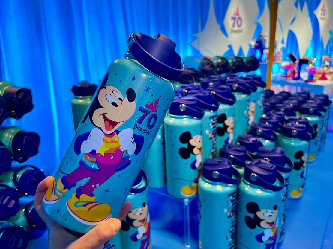 Disneyland has rolled out merchandise tied to its big anniversary.
