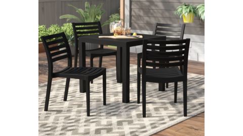 Mercury Row Melissus Square dining set for 4 people.