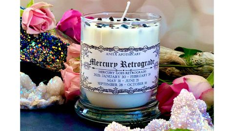 AnitaApothecaryShop 2022 Mercury Retrograde Soy Candle