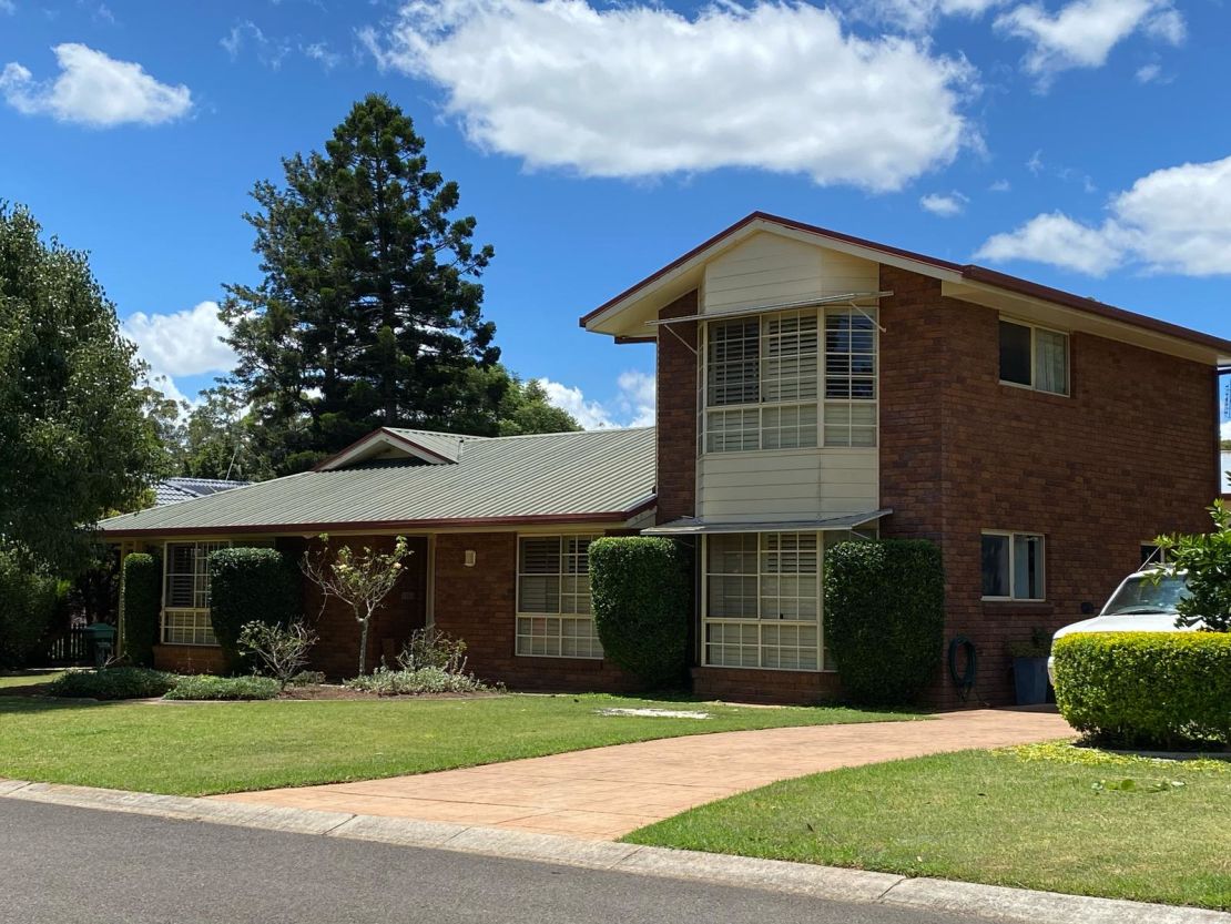 Elizabeth Struhs died on the ground floor of her family's home in Toowoomba, Queensland, on January 7, 2022.