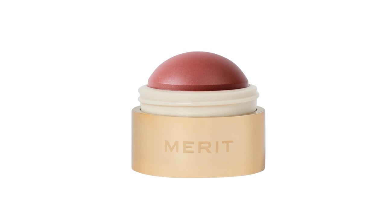Merit Beauty Flush Balm Cream Blush in cool pink