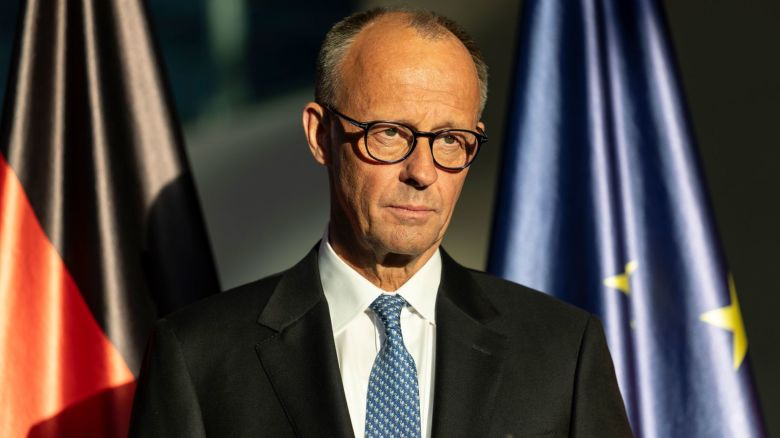 El canciller Friedrich Merz, de la CDU, en el Bundestag el 6 de mayo de 2025.