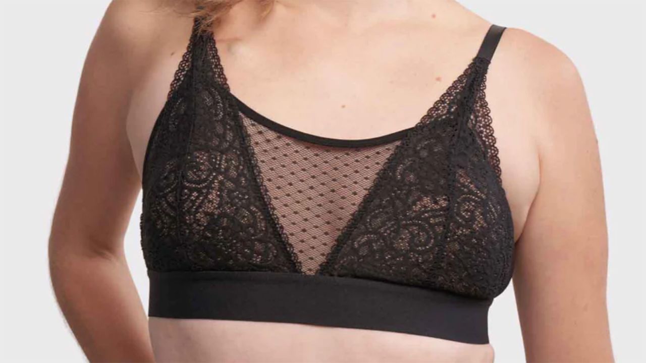 Sexy Black Lace Bralette, Plus Size Lace Bra, Valentine's Day Gift
