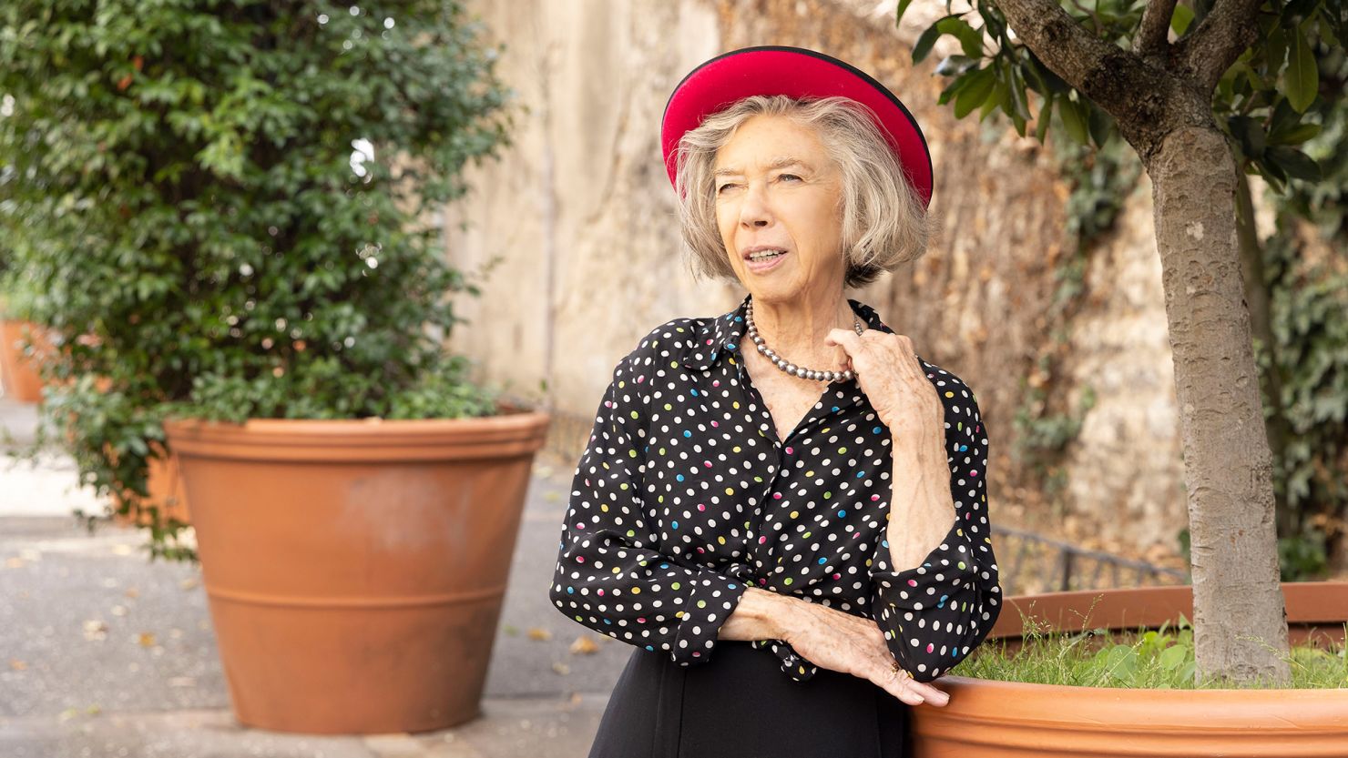 Mary Jane Wilkie, pictured in in Paris in 2024, moved from New York to Paris in 2021 and says she's loves her new life in the French capital.