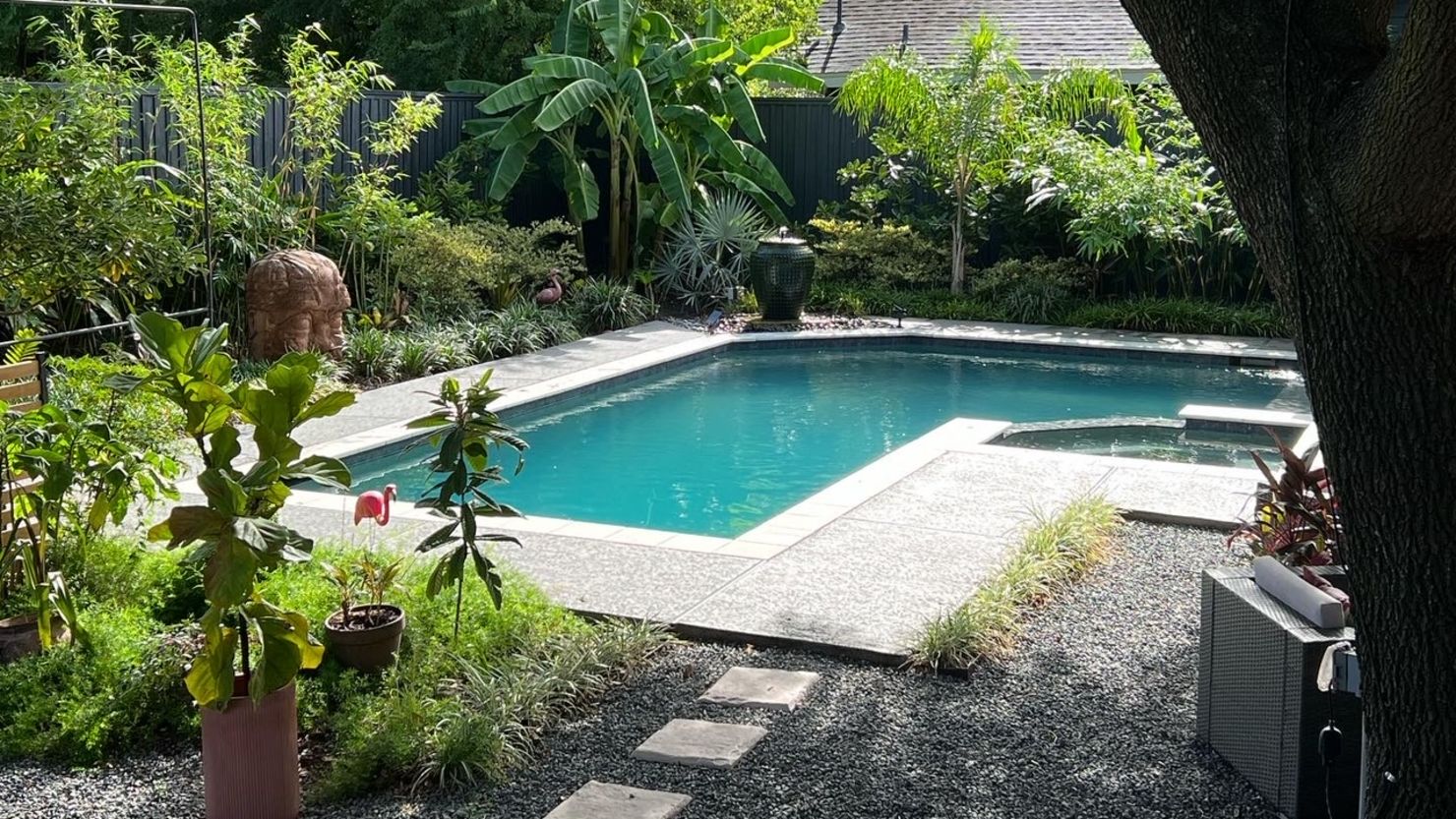 Michael Kukuk rents his backyard pool on Swimply for $60 on weekdays and $67 on weekends. "The income is great, and I also like being able to share it with people," he said.