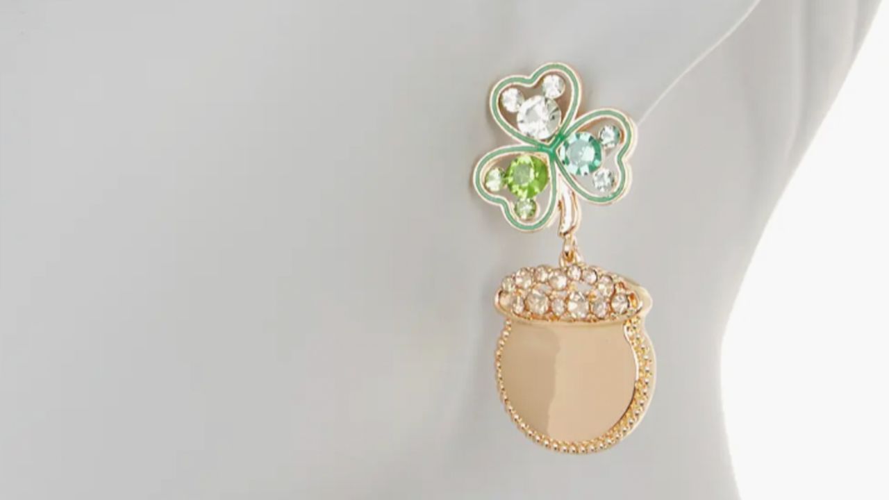Mickey Pot of Gold Stud Earrings.jpeg