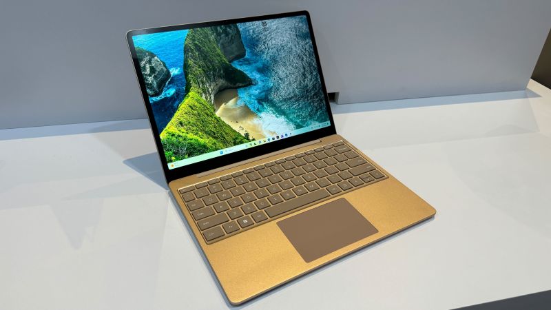 Microsoft's new Surface Laptop Go 3: Hands-on preview | CNN ...