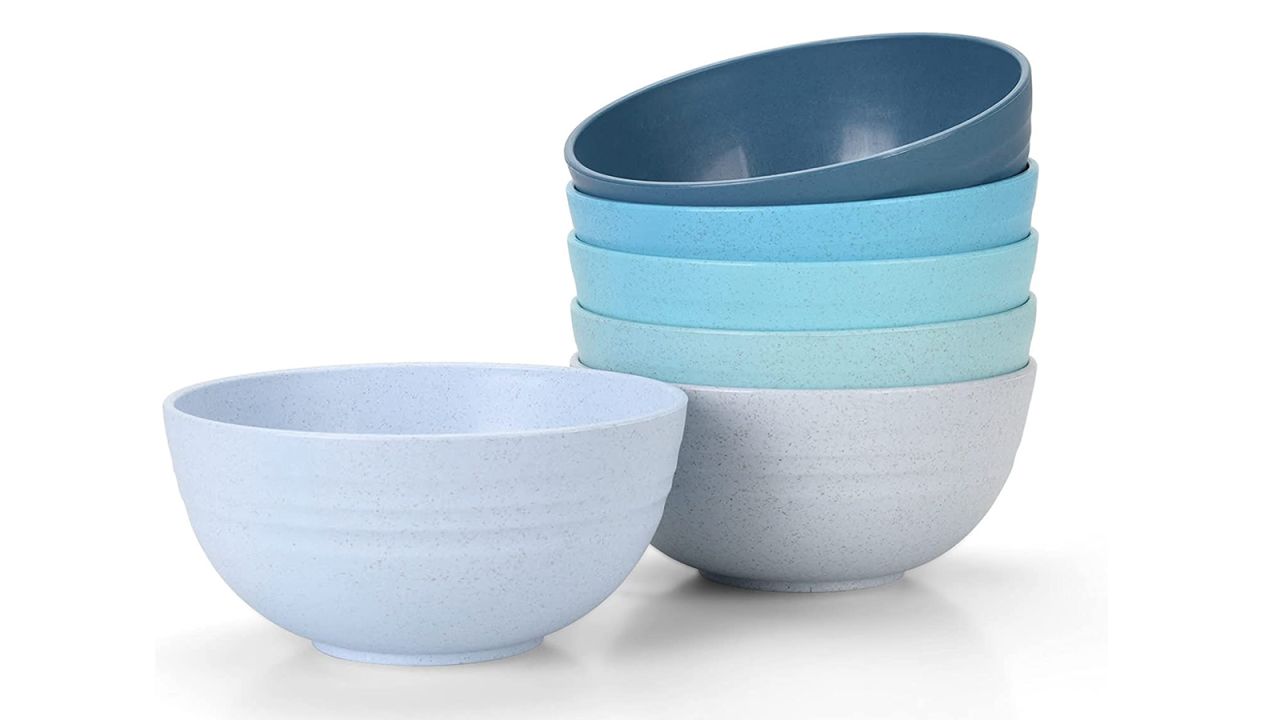 Microwave and Dishwasher Safe Unbreakable Cereal Bowls