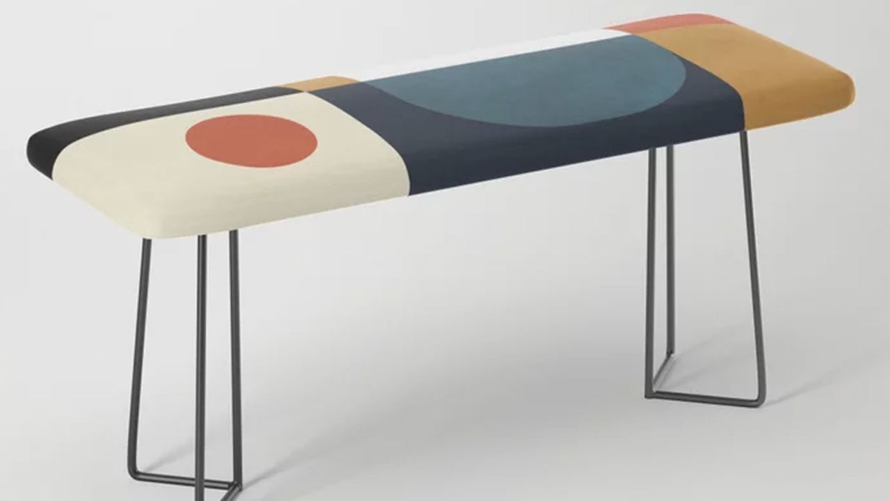 mid century abstract shapes fall winter 4 Bench .jpg