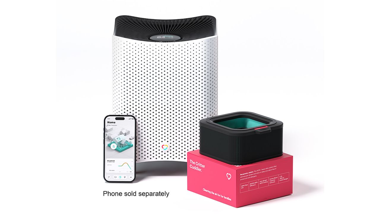 Mila Air Purifier with Critter Cuddler Filter for Pets product card cnnu.jpg