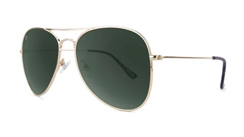 Mile High’s Gold/Green Aviators