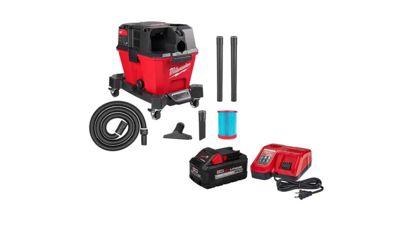 Milwaukee 18v deals shop vac