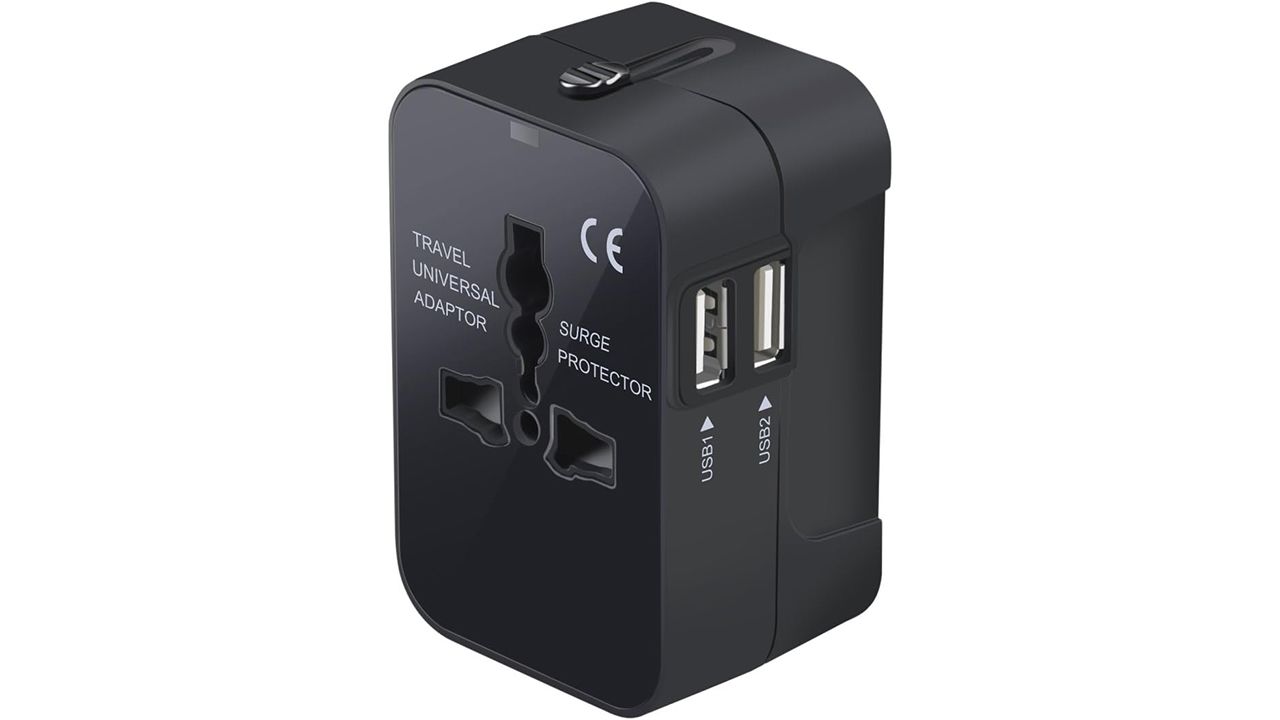 A photo of the Mintong Travel Power Adapter