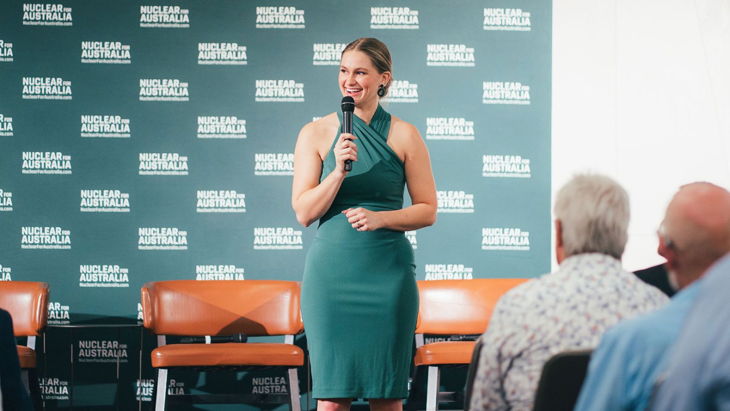 A former Miss America takes her nuclear sales pitch to audiences in Australia CNN