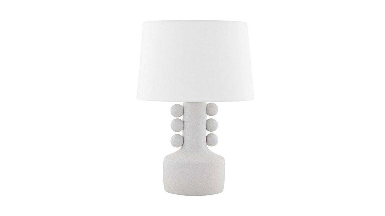 The Mitzi Amalia table lamp on a white background.