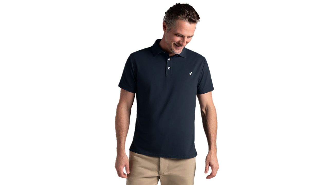 Mojave Classic Fit Featherweight Jersey Polo with Hyper-Cool Jade cnnu