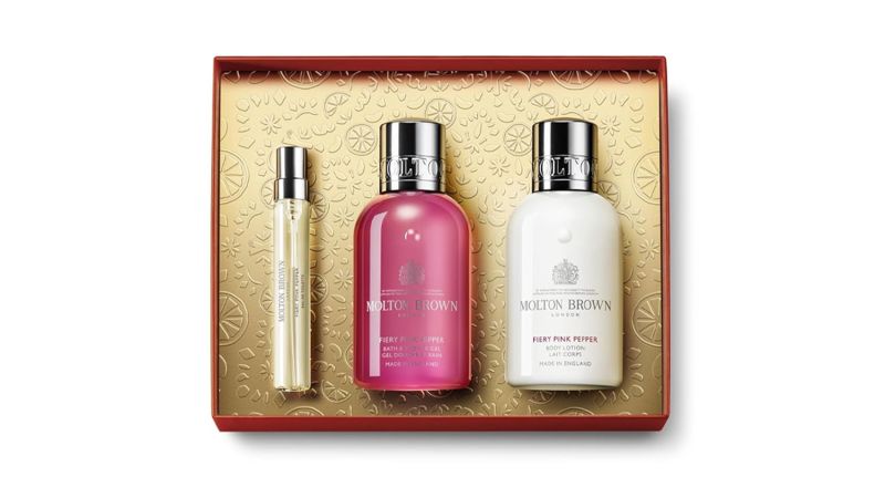 Fiery pink pepper fragrance gift online set