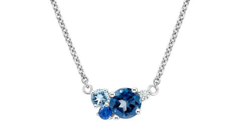 Brilliant Earth Hydrangea Bouquet Pendant