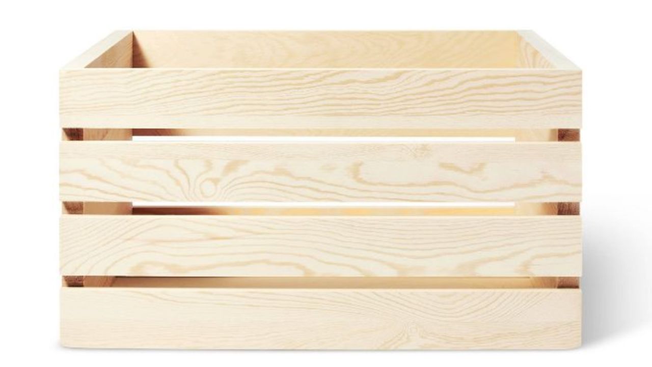 Mondo Llama Large Wood Crate
