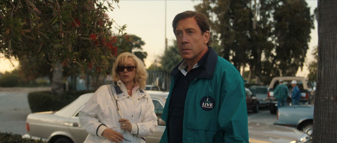 Chloë Sevigny and MJavier Bardem in "Monsters: The Lyle And Erik Menendez Story."