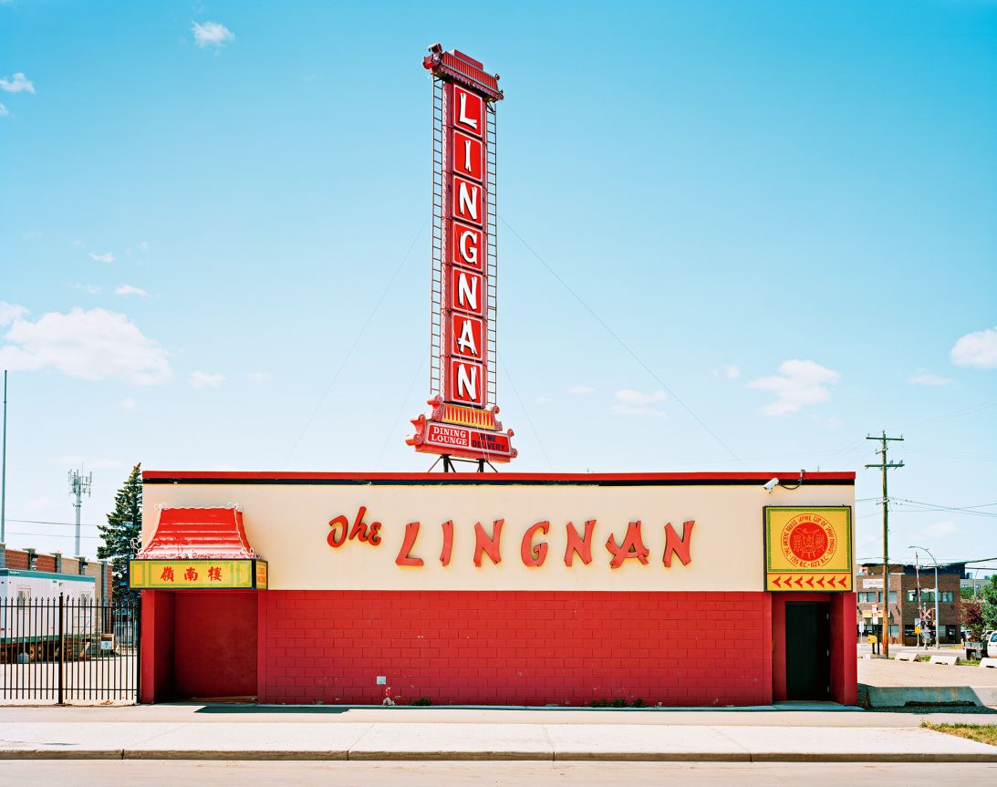 The Lingnan, which opened in 1947 and moved to its current premises in 1963 as Chinese food became more popular in Edmonton, Canada.