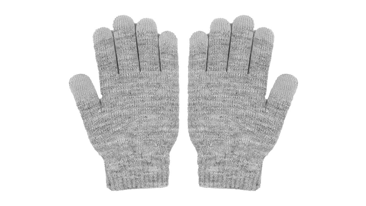 Moshi Digits Gloves in grey.
