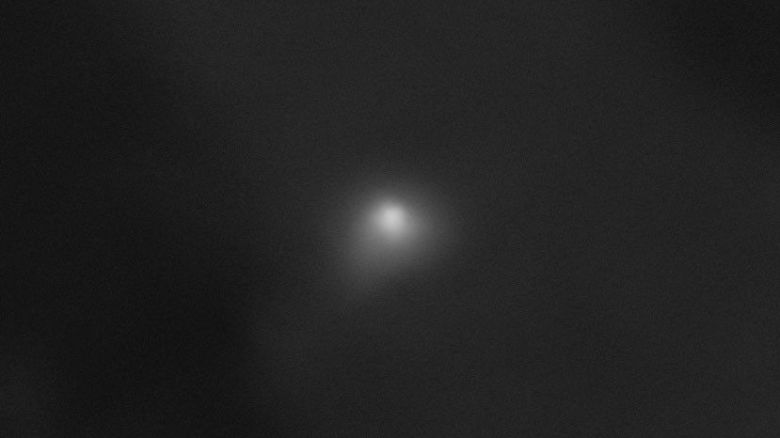 MRO HiRISE images 3I/ATLAS

The High Resolution Imaging Science Experiment (HiRISE) camera aboard NASA’s Mars Reconnaissance Orbiter captured this image of interstellar comet 3I/ATLAS on Oct. 2, 2025. At the time it was imaged, the comet was about 0.2 astronomical units (19 million miles, or 30 million kilometers) from the spacecraft.