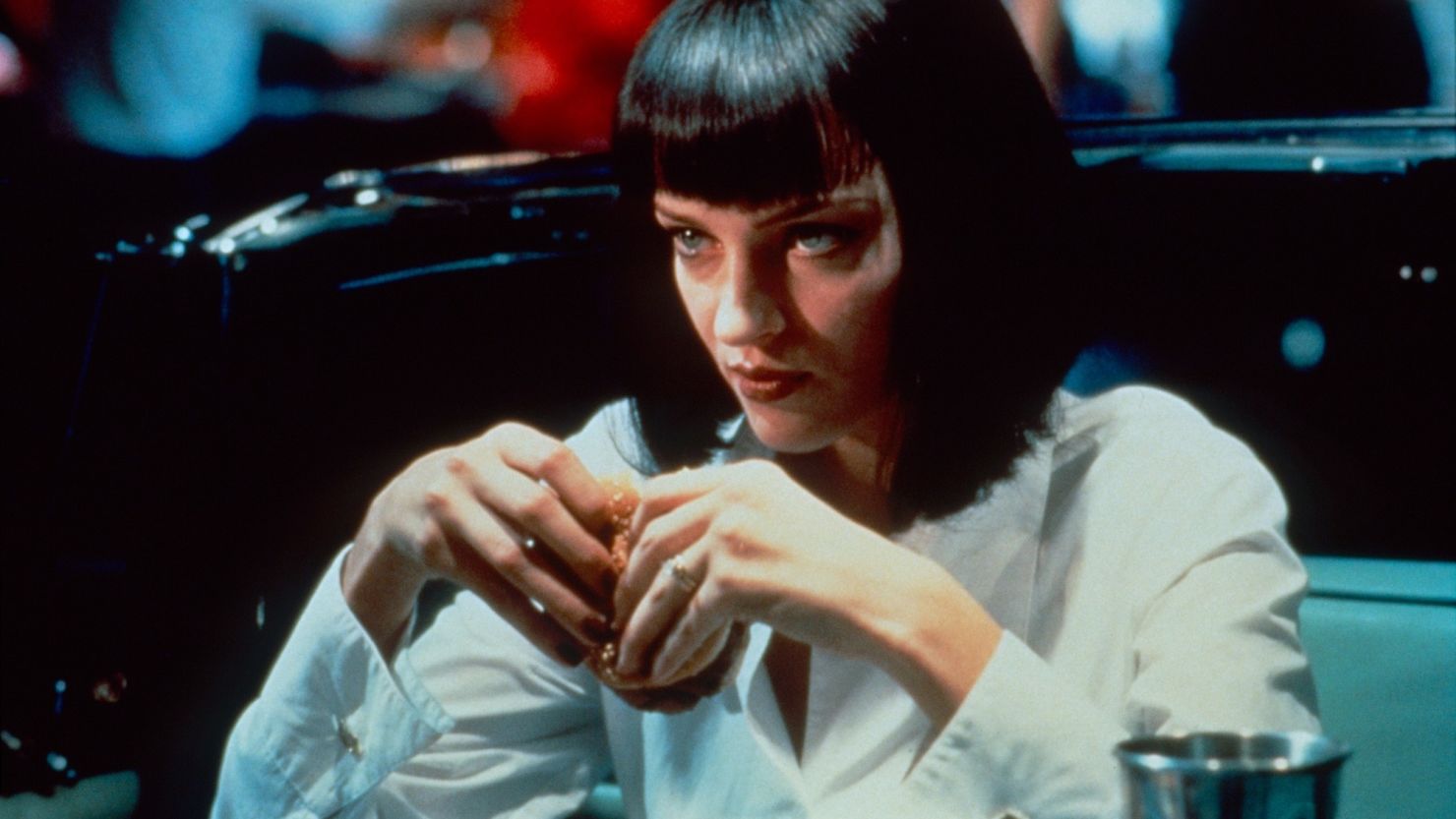 Uma Thurman in the 1994 film "Pulp Fiction."