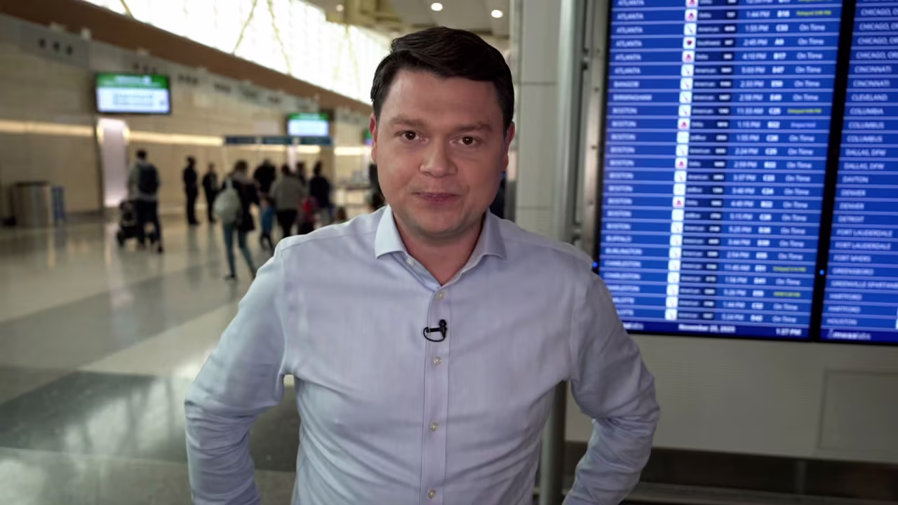 CNN's Pete Muntean reports from Reagan National Airport in Washington, DC, on Tuesday.