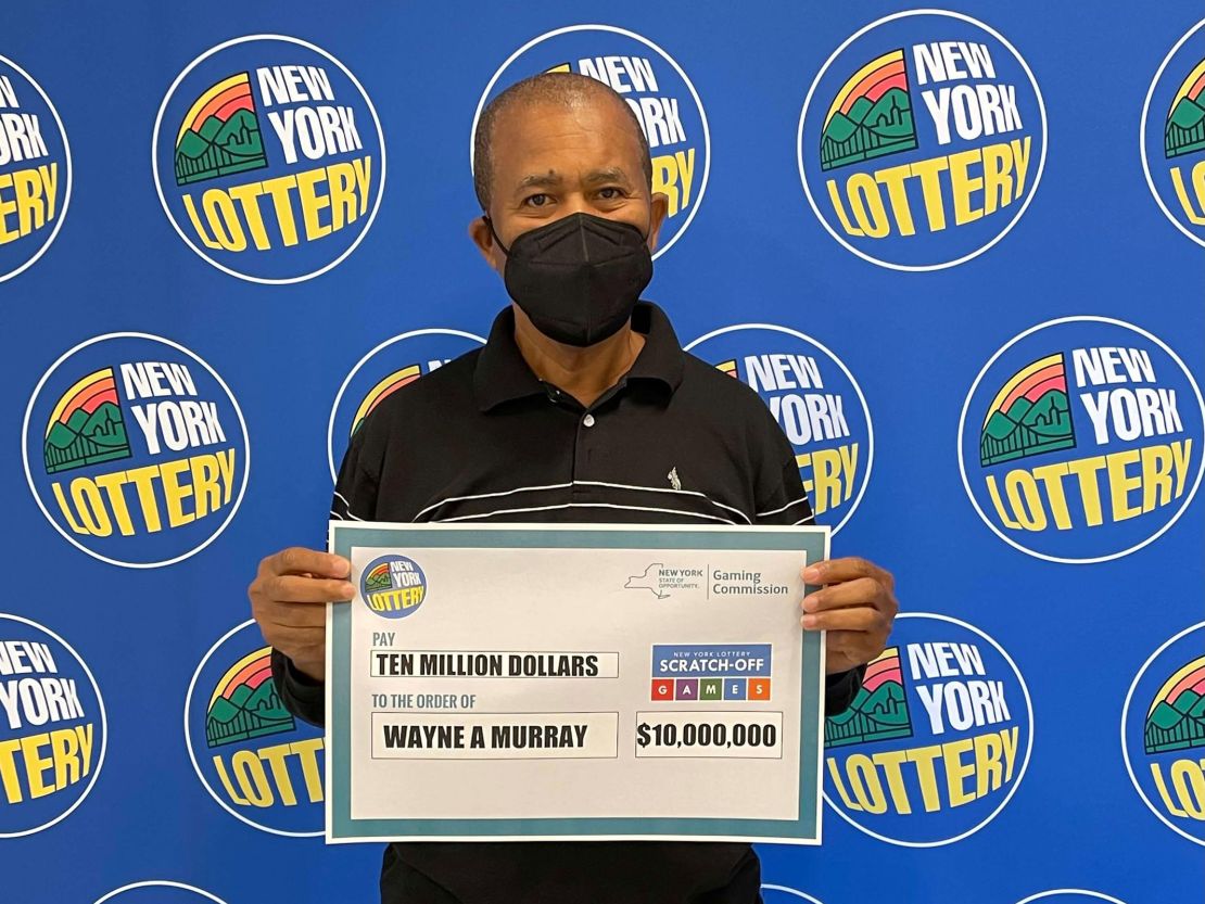 Wayne Murray of Brooklyn has claimed a $10,000,000 top prize on the New York Lottery’s 200X scratch-off game. Murray claimed his first $10,000,000 top prize on the Lottery’s Black Titanium ticket in 2022.