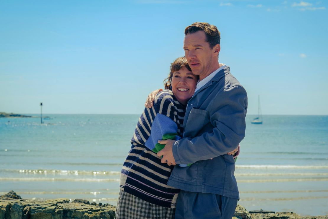 Benedict Cumberbatch and Olivia Colman in “The Roses.”
