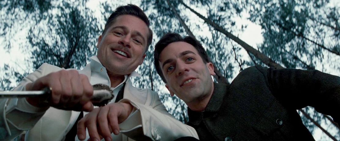 Brad Pitt and B.J. Novak star in Quentin Tarantino's "Inglourious Basterds."