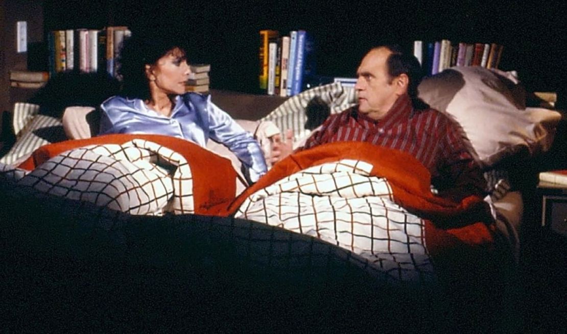 The finale of "Newhart," which brought back the characters of Dr. Bob Hartley, Newhart's character on "The Bob Newhart Show," and his wife Emily played by Suzanne Pleshette.