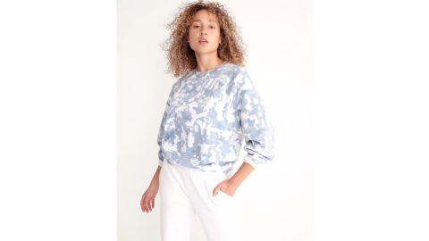 Madewell MWL Tie-Dye Oversized Raglan Sweatshirt