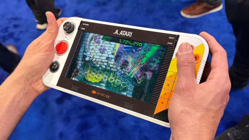 CES 2025: The Atari Gamestation Go is a do-it-all retro machine