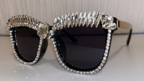 MyBougieBabe Out All Night Crystal Sunglasses