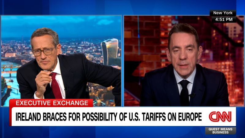Bank of Ireland CEO on Possible U.S. Tariffs