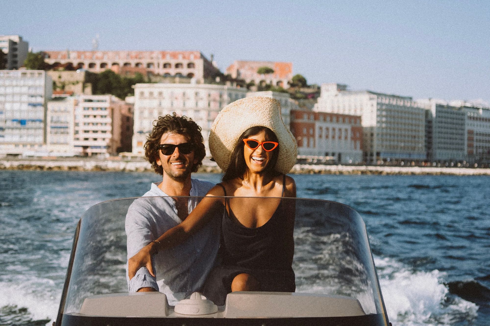 Californian twentysomething Ambika Mathur went from lying on her couch watching Netflix to living out a European dream. Here's how she met her Italian husband, Marco Di Fiore (pictured here with Ambika) via an unlikely, serendipitous series of events.