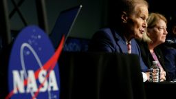 El  de la NASA, Bill Nelson, habla durante una conferencia de prensa. Archivo.