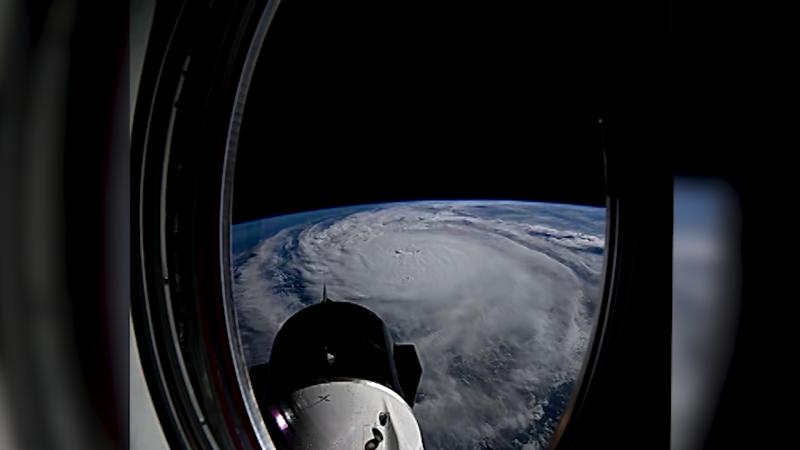 NASA captures Hurricane Milton timelapse in space