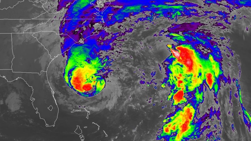 Hurricane forecast Imelda strengthens as US Southeast coast feels impacts Bermuda prepares for twin storms CNN Hurricane forecast Imelda strengthens as US Southeast coast feels impacts Bermuda prepares for twin storms CNN