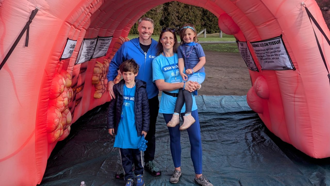 Natalie Phelps, who has stage IV colorectal cancer, is worried about the future of her immunotherapy clinical trial at the NIH.