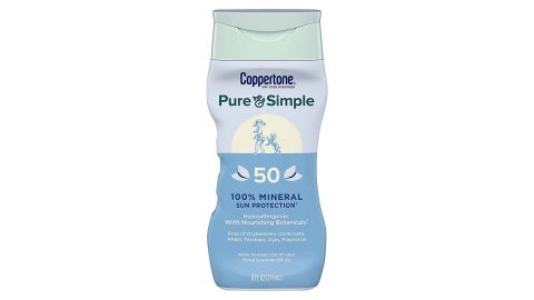 national park visiting tips  Coppertone Pure and Simple Sunscreen Lotion