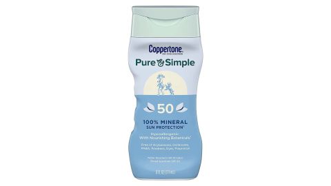national park visiting tips Coppertone Pure and Simple Sunscreen Lotion