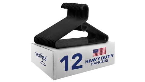Neaties Heavy Duty Plastic Hangers, 12-Pack 