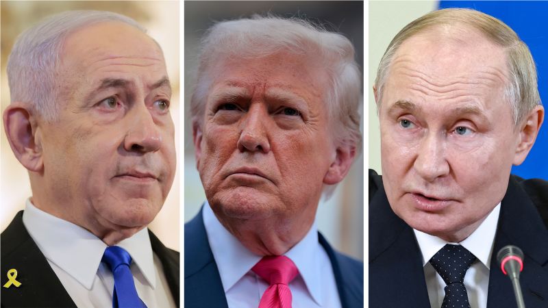 Изтритите отношения на Тръмп с Путин и Нетаняху пречат на чуждестранната му програма 